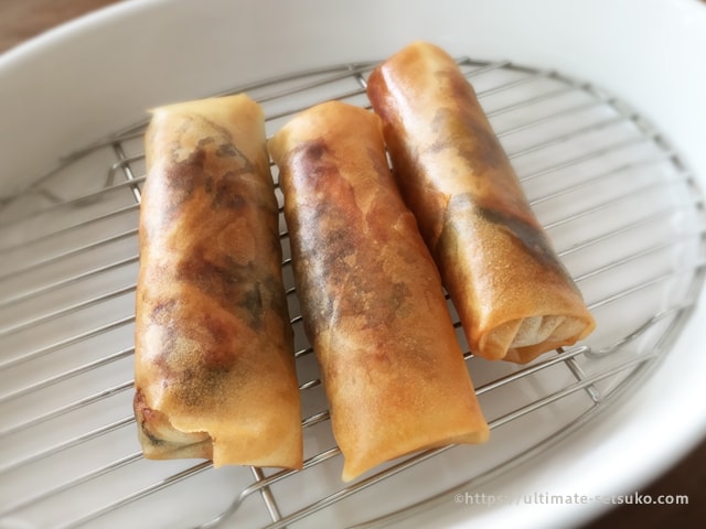 プルコギビーフの味がしみこんだカリカリジューシー春巻き