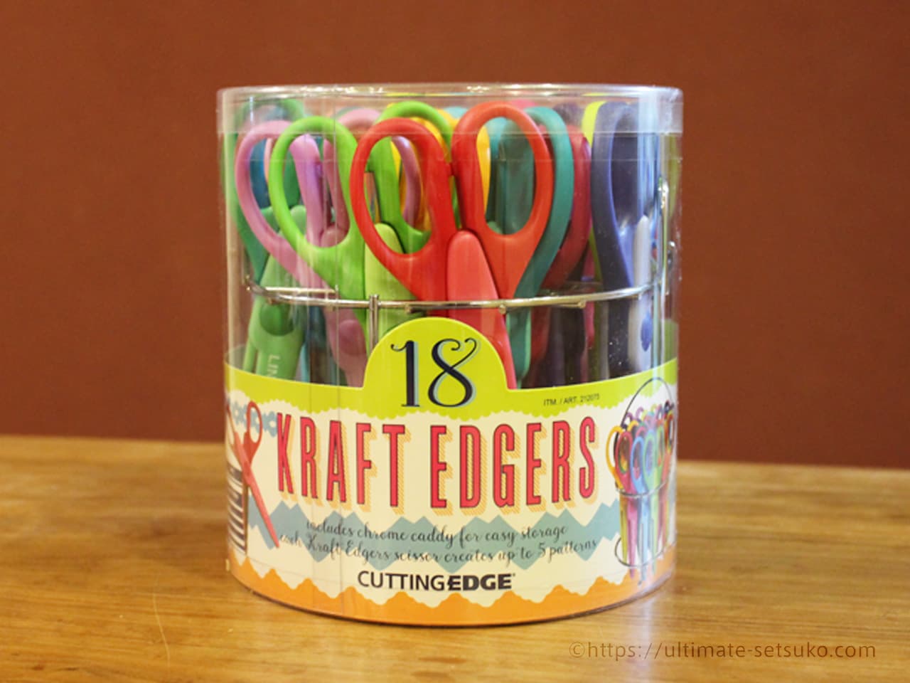 cuttingedge 12 kraft edgers 十二種のハサミ - 文房具