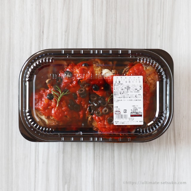 コストコ 真っ赤なカチャトーラはチキンのトマト煮 ワインのお供に最高です