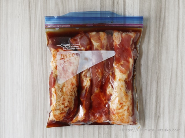 コストコの三元豚スペアリブは程よい脂身と赤身のワイルドお肉 切り方や味付け方法を紹介