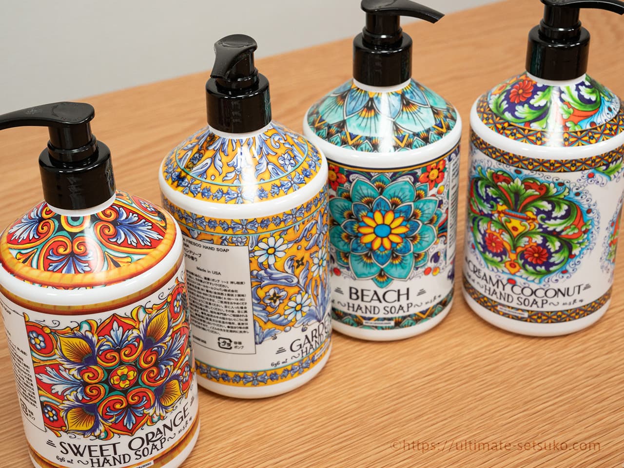 コストコのハンドソープコレクション！ボタニカル柄で超キュート