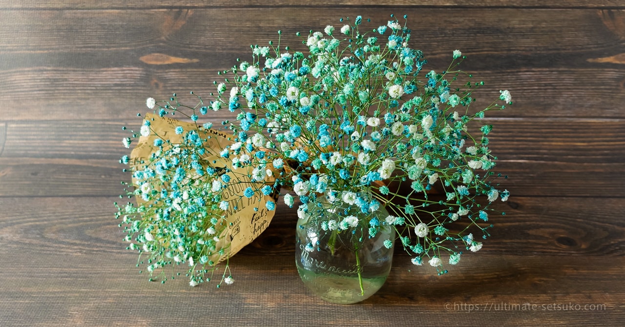 コストコのお花 清楚で可愛らしいカスミソウはどんな場面でも飾れておすすめ