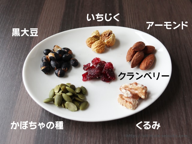 糖質管理ナッツ&フルーツ 350g - Low Carbo Diet Nuts & Fruit - 水