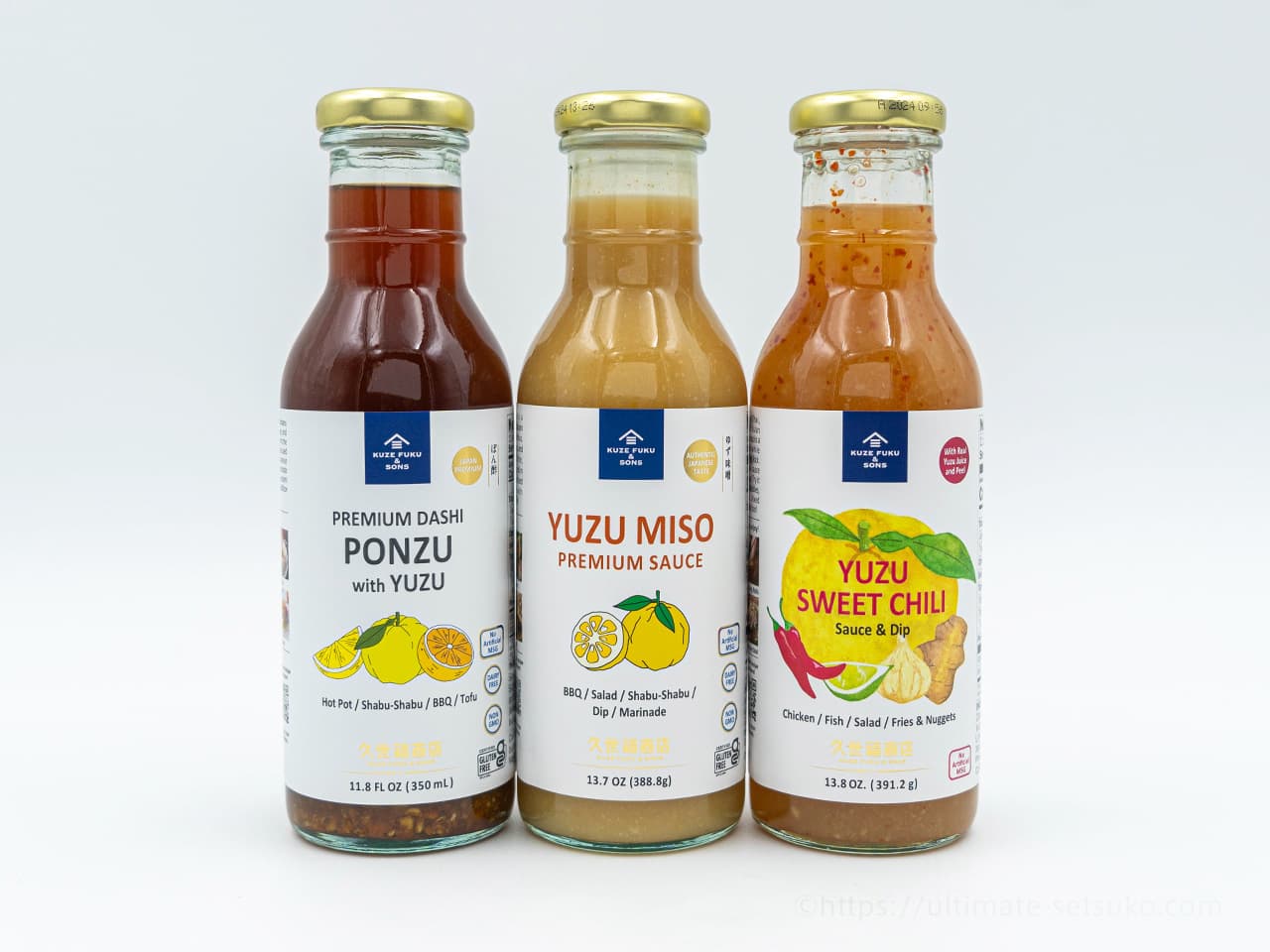 コストコ新商品！アメリカ久世福から”柚子”の3種ソースセットが登場中