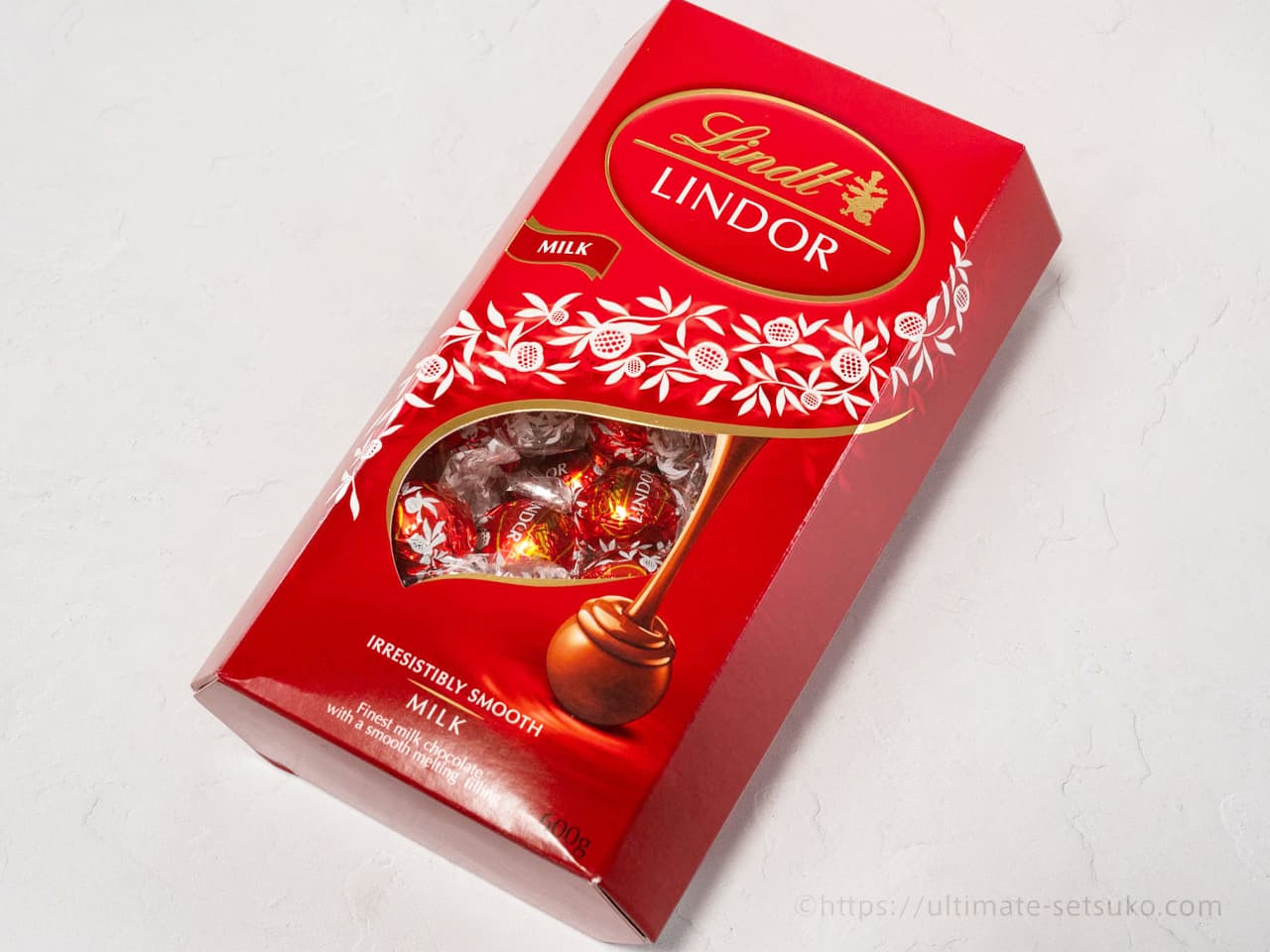 コストコで買えるリンツリンドールのチョコレートミルクボックスは赤い ...