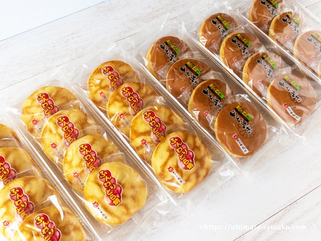 コストコ 丸京製菓のどら焼きバラエティパックは栗入りで見た目もキュートでおすすめ
