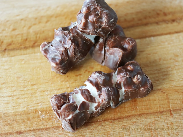 コストコのチョコレートマシュマロベアはもちもち食感と控えめな甘さがクセになるフランス産のミルクチョコ