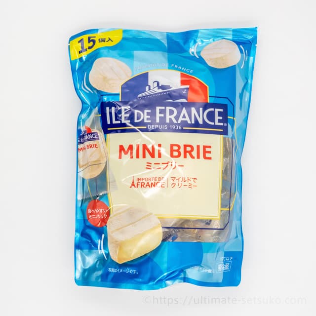 往復送料無料 ILE DE FRANCE ミニブリーチーズ 25g×15個入り ×2袋セット コストコ COSTCO 