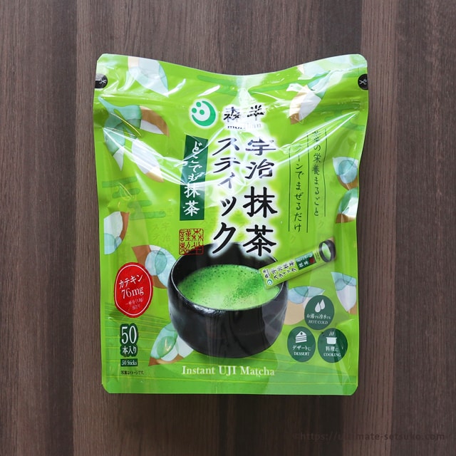 コストコのどこでも宇治抹茶スティックが超優秀！ドリンク以外でもプリンやパフェなどお菓子作りにも大活躍