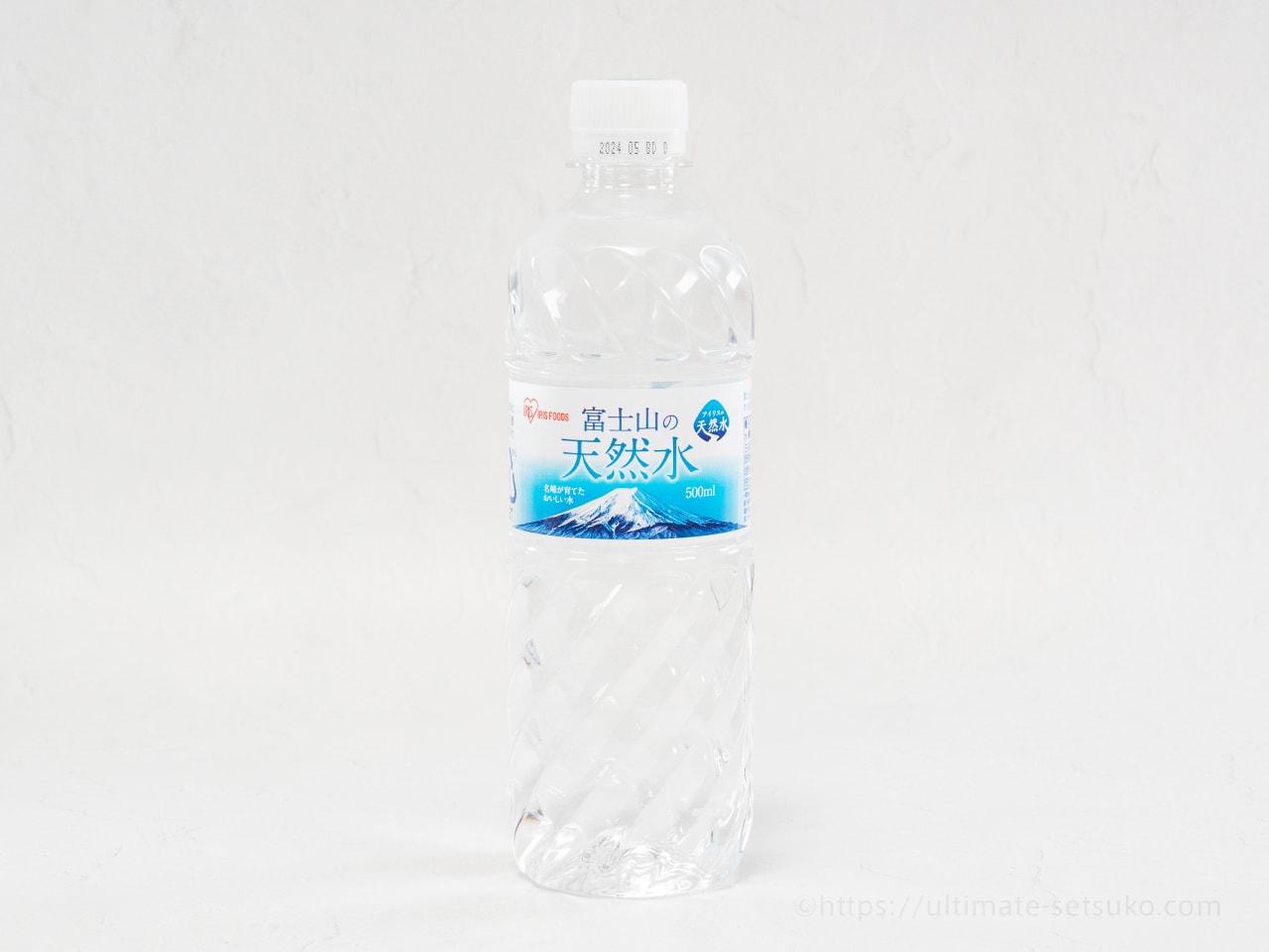 アイリスフーズ株式会社 富士山の天然水 ラベルレス 500ml 1箱（24本入）