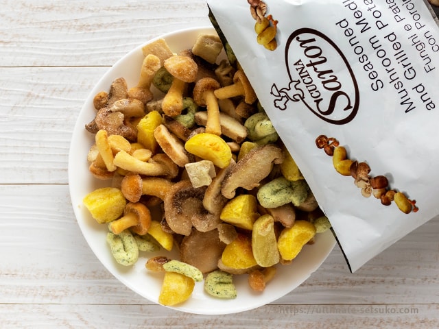 コストコのイタリア産冷凍食 ポルチーニ入りマッシュルーム ポテトミックスがめっちゃ美味しくておすすめ