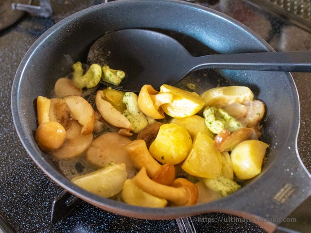 コストコのイタリア産冷凍食 ポルチーニ入りマッシュルーム ポテトミックスがめっちゃ美味しくておすすめ