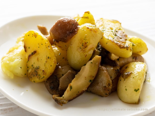 コストコのイタリア産冷凍食 ポルチーニ入りマッシュルーム ポテトミックスがめっちゃ美味しくておすすめ