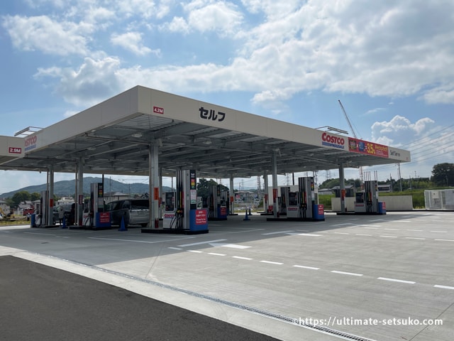 コストコ守山倉庫店のガスステーション ガソリンスタンド が21年6月8日に先行オープン