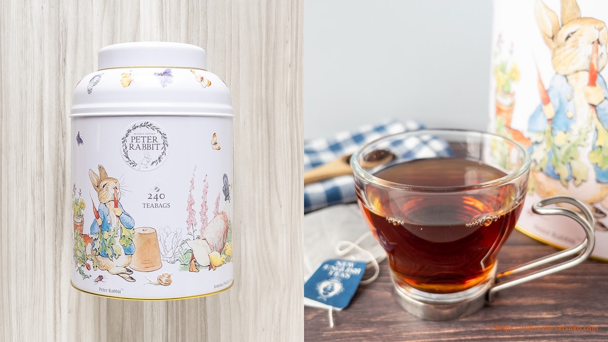 コストコのキュートな紅茶缶 ニューイングリッシュティーはたっぷり楽しめてコスパも良し