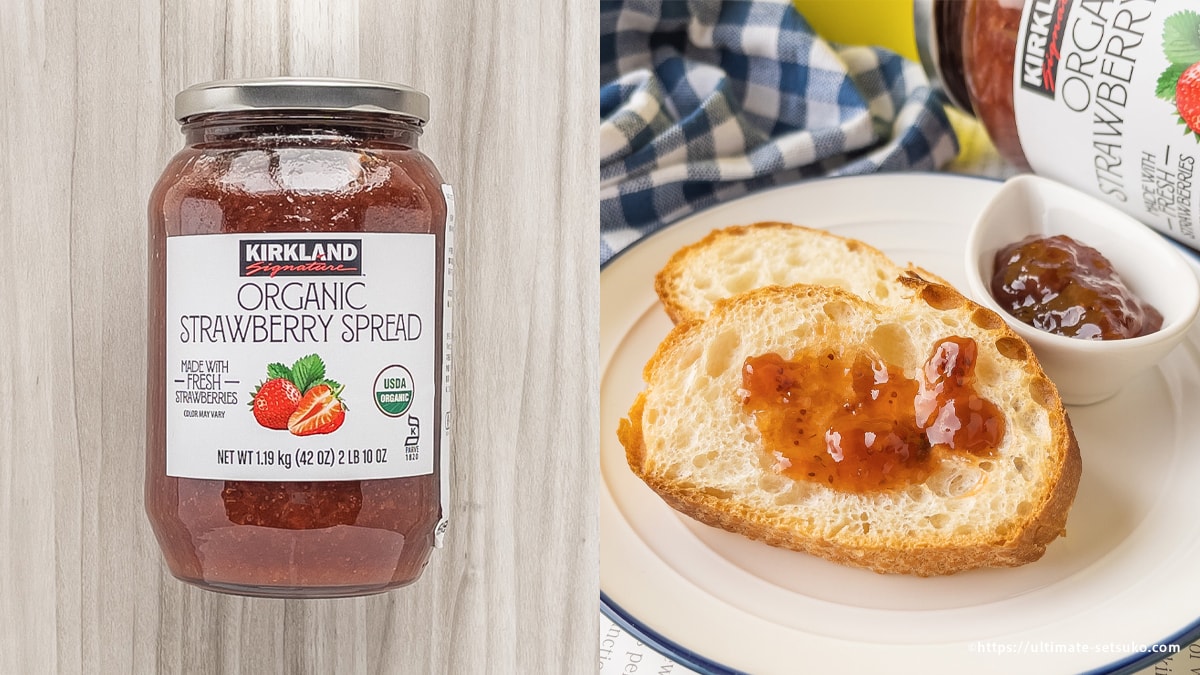 コストコのオーガニックいちごジャムはフレッシュな甘酸っぱさが美味しい！冷凍保存で長く楽しめる