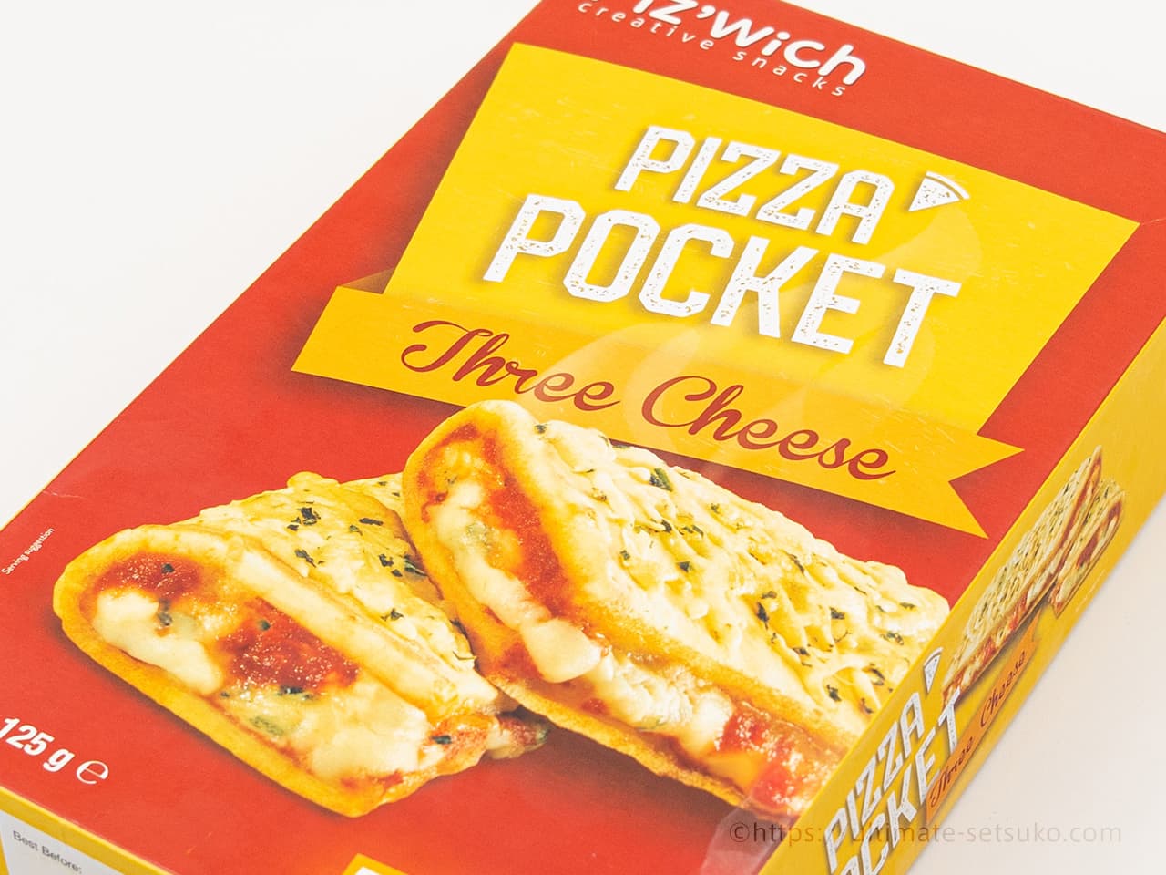 コストコの冷凍ピザに新商品！ピザポケットスリーチーズが塩気強めで美味