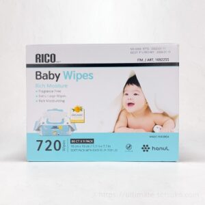 コストコで買えるRICOの赤ちゃん用おしりふきのコスパが良くて使い 