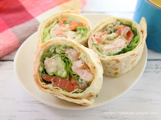 コストコのハイローラーにスモークサーモン シュリンプの海鮮味が新登場 あっさり系のお味でおすすめ