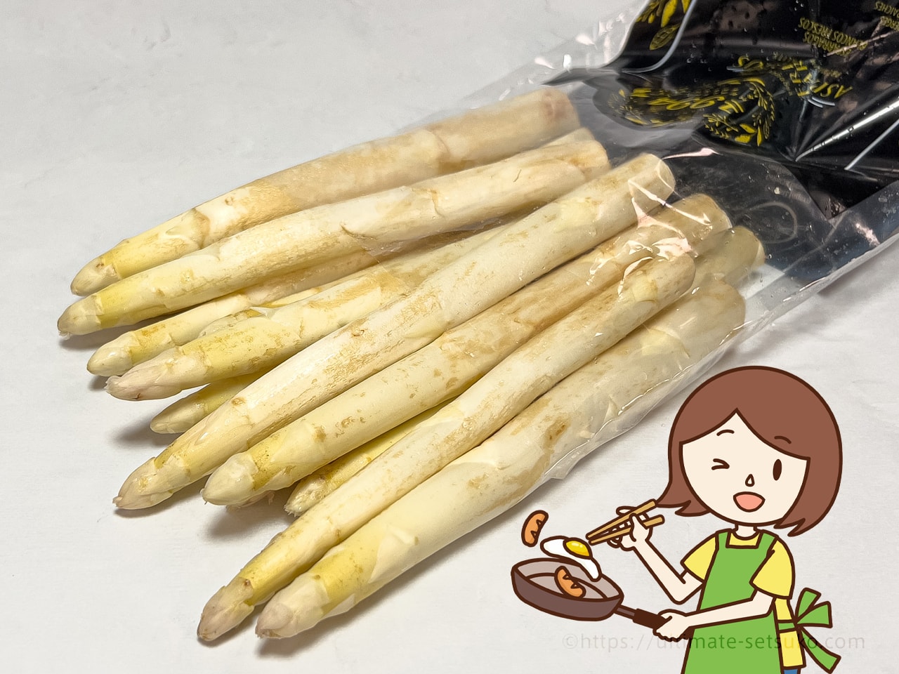 コストコのホワイトアスパラガスが絶品 グリーンとの違いやレシピを紹介