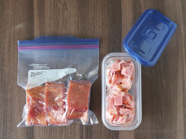 コストコで人気の林檎の燻製ベーコン ほんのり甘くて旨いので絶対おすすめ 食べ方や保存方法を紹介